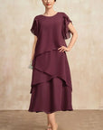 Jean™ - Klassieke Chiffon Jurk