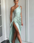 Evi | Asymmetrische Maxi-jurk met Hoge Split