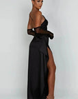 Evi | Asymmetrische Maxi-jurk met Hoge Split