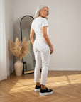 Maria - Elegante Schoenen met Decoratieve Metalen Ketting — back view