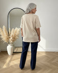 Brittany Bubble T-Shirt — back view