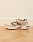 Nova 2.0 Trendy Sneaker - Beige/Chocoladebruin — back view