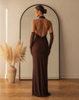 ARIA | Muse Maxi Jurk — back view