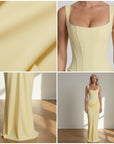 ARIA | Hourglass Maxi Jurk — details