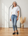 Elegante Platte Instappers voor Dames — front view
