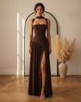 Aria Maxi Jurk — front view