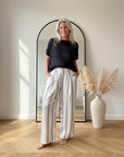 Lotus Broek met Print - Comfortabele Damesbroek — front view