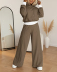 Thalia™ | Comfortabele Hoodie Set voor Dames — Bruin