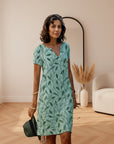 Delilah™ | Elegante Zomerjurk voor Elk Moment — Groen