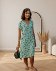 Delilah™ | Elegante Zomerjurk voor Elke Gelegenheid — Groen