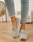 Chiara | Orthopedische Mocassin Sneakers voor Dames — Beige
