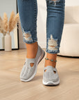 Jessika | Comfortabele Vrijetijdsschoenen met Relax-Fit — Grijs