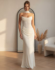 ARIA | Muse Maxi Jurk — Ivoor