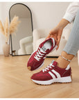 Alina | Lichte en Comfortabele Sneakers voor Optimale Ondersteuning — Rood