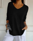 Mika - Chic Relaxed Elegance Top
