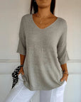 Mika - Chic Relaxed Elegance Top