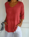 Mika - Chic Relaxed Elegance Top