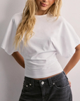 Mandy - Modieuze T-shirt met Ruime Mouwen