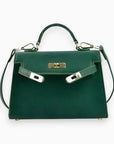 Elodie - Elegante Klassieke Handtas met Metalen Sluiting