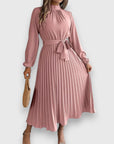 Rebecca™ | Elegante Geplisseerde Midi Jurk