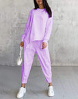 Dames Sweatshirt & Broek Set met Lange Mouwen