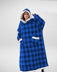 Ruime Hoodie Deken met Warme Fleece Voering