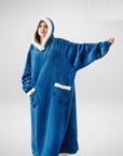 Ruime Hoodie Deken met Warme Fleece Voering