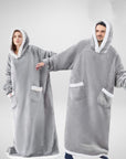 Ruime Hoodie Deken met Warme Fleece Voering