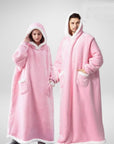 Ruime Hoodie Deken met Warme Fleece Voering
