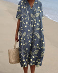 Lieke - Retro Bloemenprint Jurk