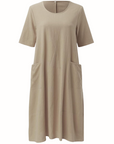 Evelyn™ - Jurk met Relaxed Pasvorm