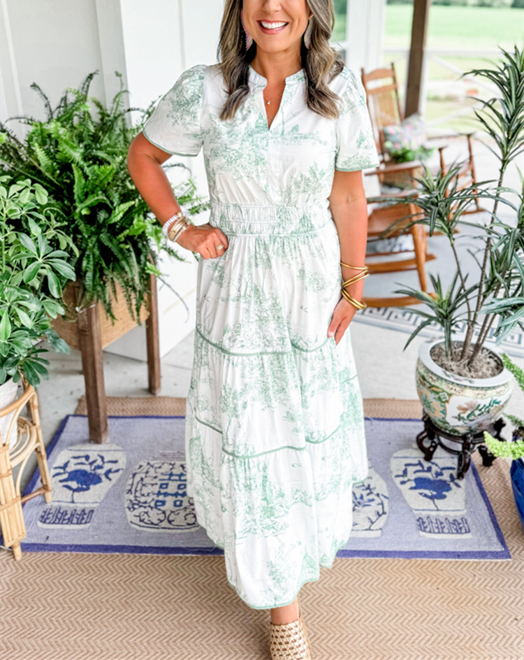 Camille™ - Klassieke Toile Maxi