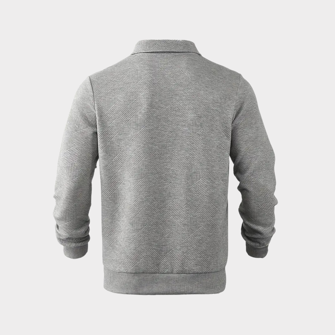 Henry - Luxe Trui Heren - Quarter Zip