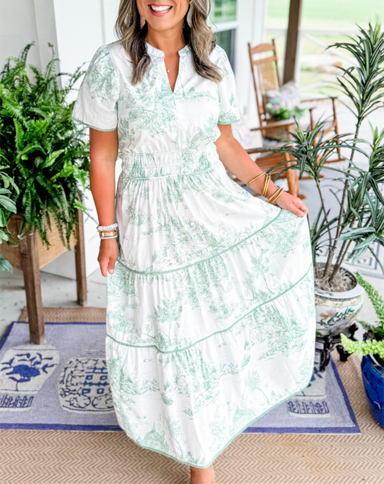Camille™ - Klassieke Toile Maxi