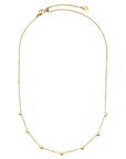 Elegante Goudkleurige Ketting met Mini Hartjes