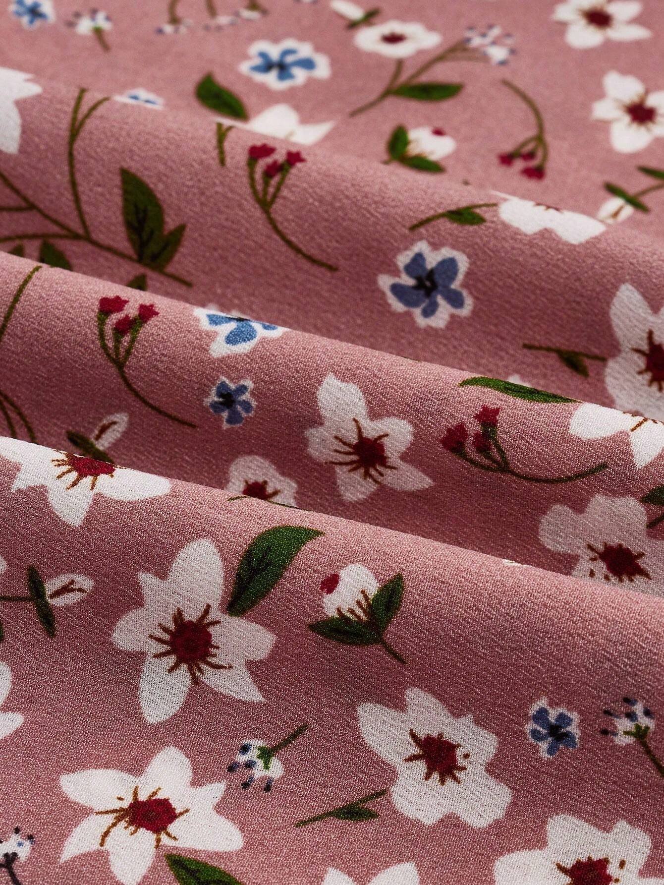 Flora™ | Romantische Maxi Jurk met Bloemenprint &amp; Bisschopsmouwen