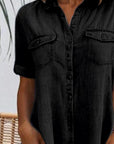 Jennifer™ - Lichtgewicht Denim-look Jurk