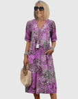 Skyler Ocean Breeze Midi Dress