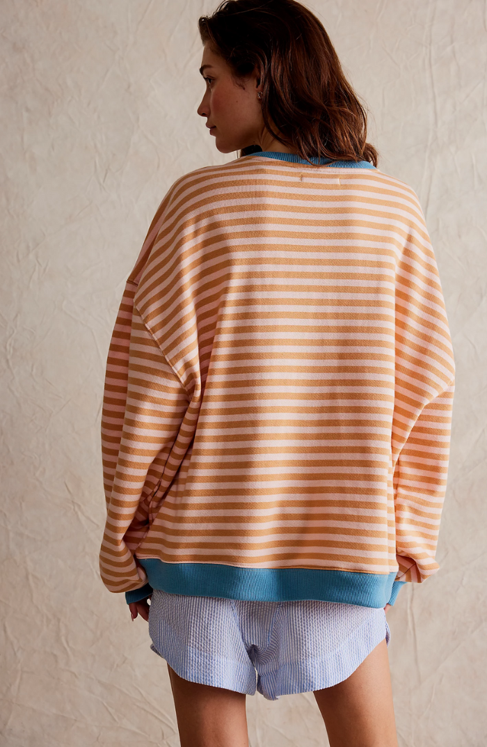 Amelie - Gestreept Dames Sweatshirt - Elegantie en Comfort