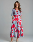 Florita™ - Bloemen Wikkel Jurk