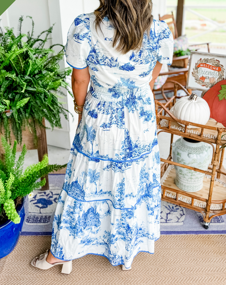 Camille™ - Klassieke Toile Maxi