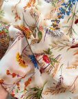 Plus Size Bloemenprint Spaghetti Band Midi Jurk
