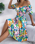 Leslie™ - Casual Boho Verloop Jurk
