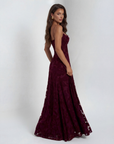 Luxe Lace Maxi-jurk