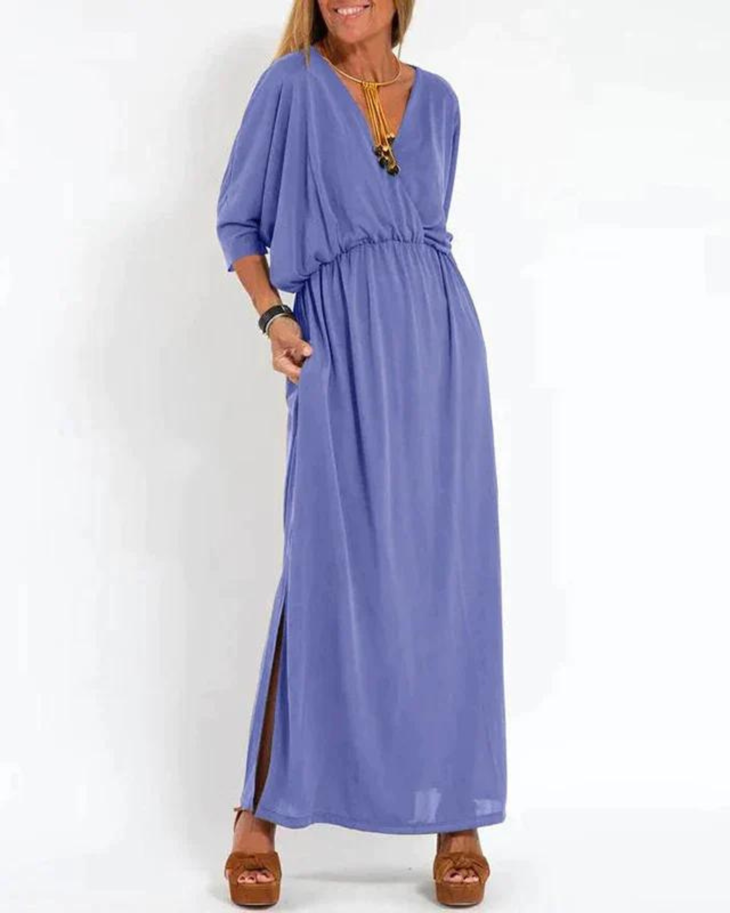Denise™ - Lange Jurk