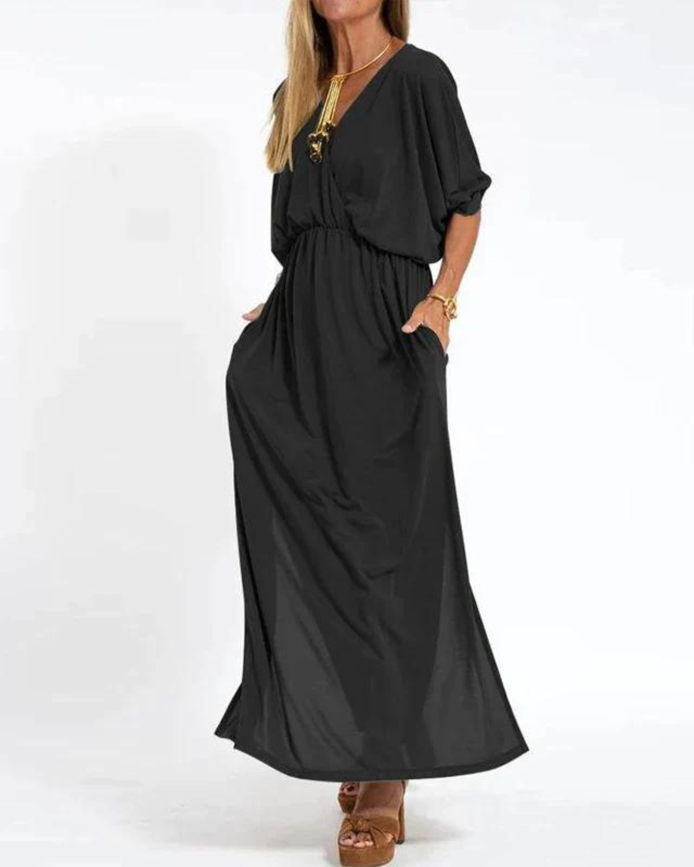 Denise™ - Lange Jurk