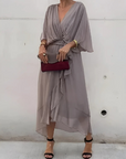 Lori™ - Tijdloze Wrap Midi Jurk
