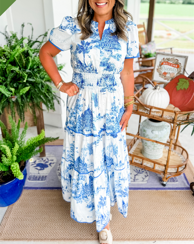 Camille™ - Klassieke Toile Maxi