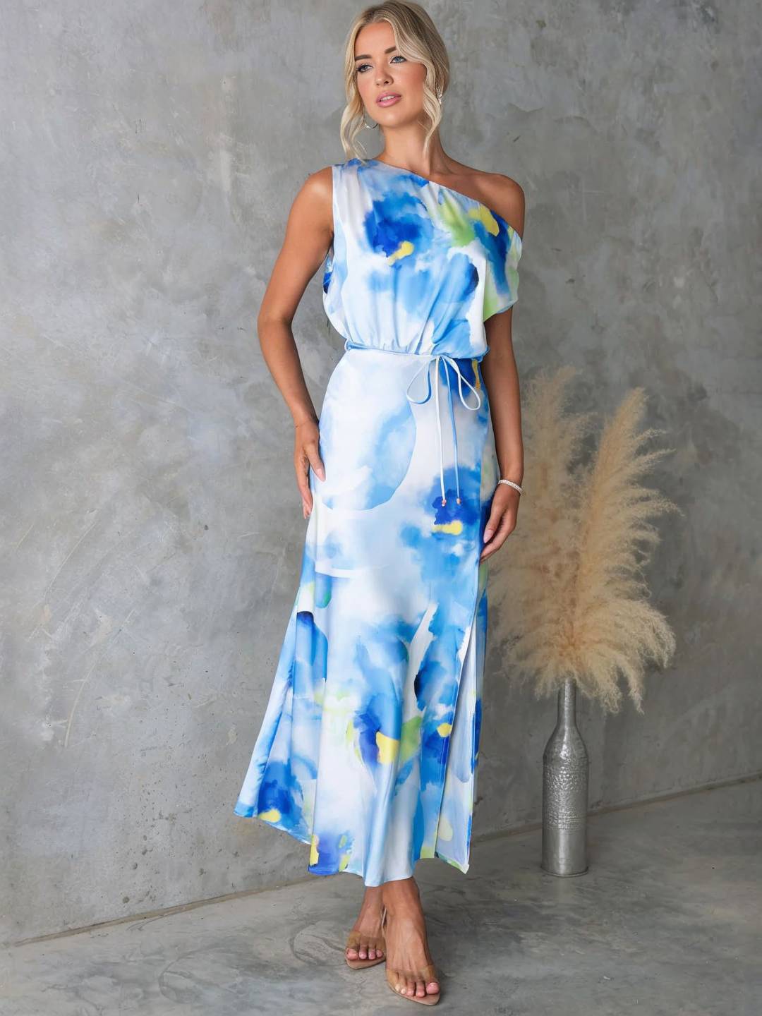 ILANYA Maxi Jurk met Bloemenprint