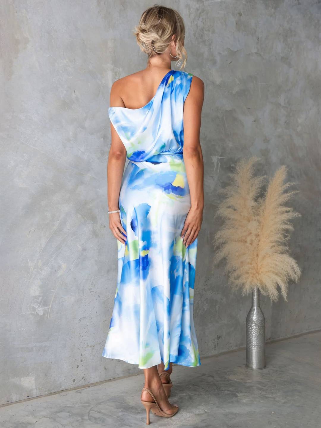 ILANYA Maxi Jurk met Bloemenprint